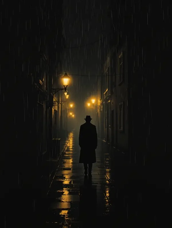 暗夜追踪 - 秋霞电影网 暗夜追踪 电影海报 雨夜侦探