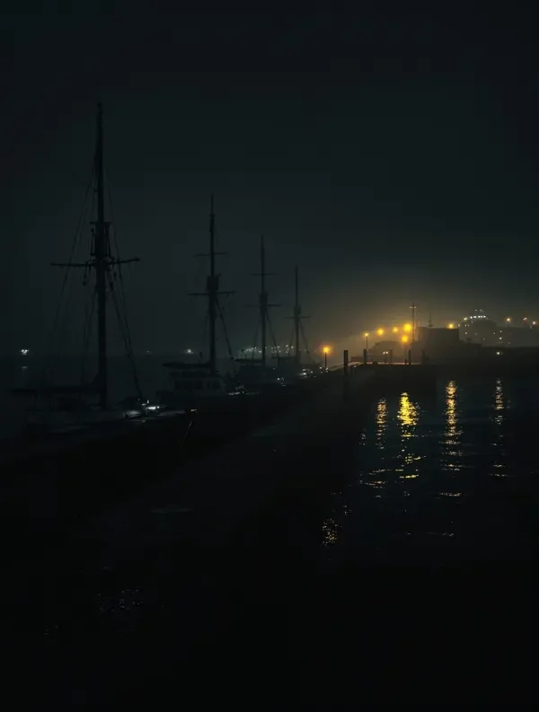 第七码头 电影海报 雾夜码头